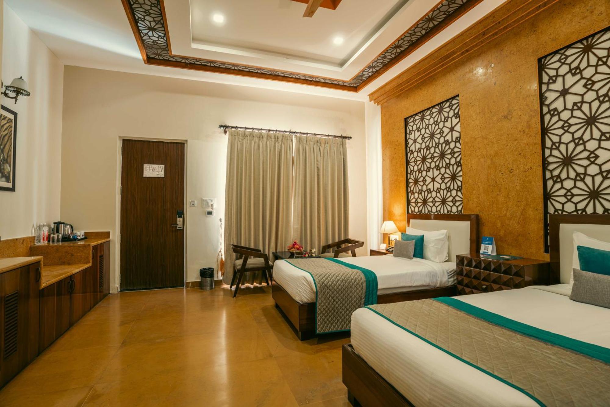 Abhyaran Resort & Spa Ranthambore ซาวาย มาโดปูร์ ภายนอก รูปภาพ