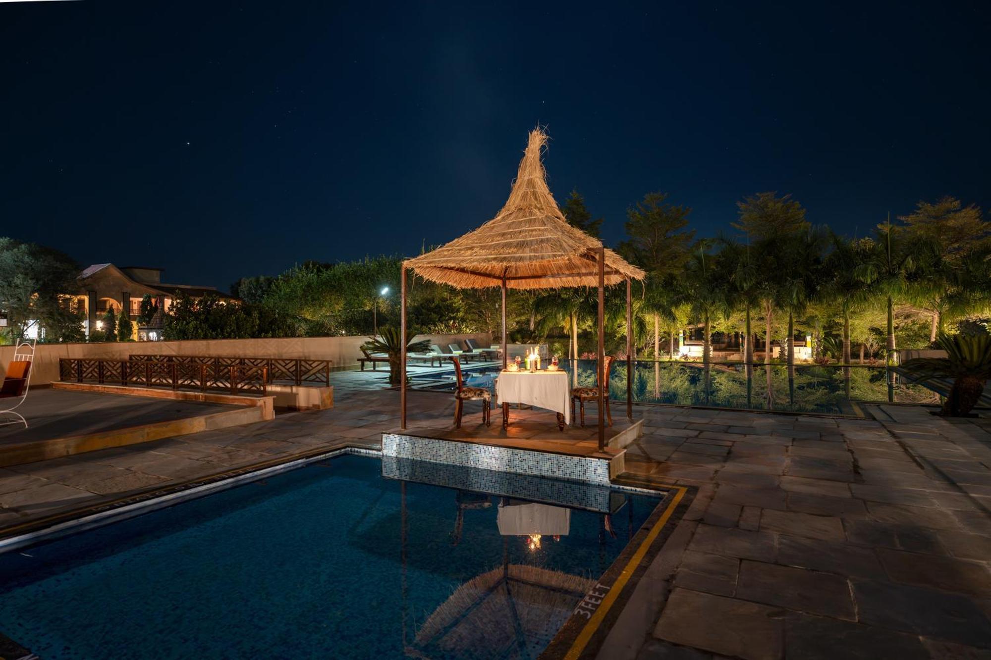 Abhyaran Resort & Spa Ranthambore ซาวาย มาโดปูร์ ภายนอก รูปภาพ